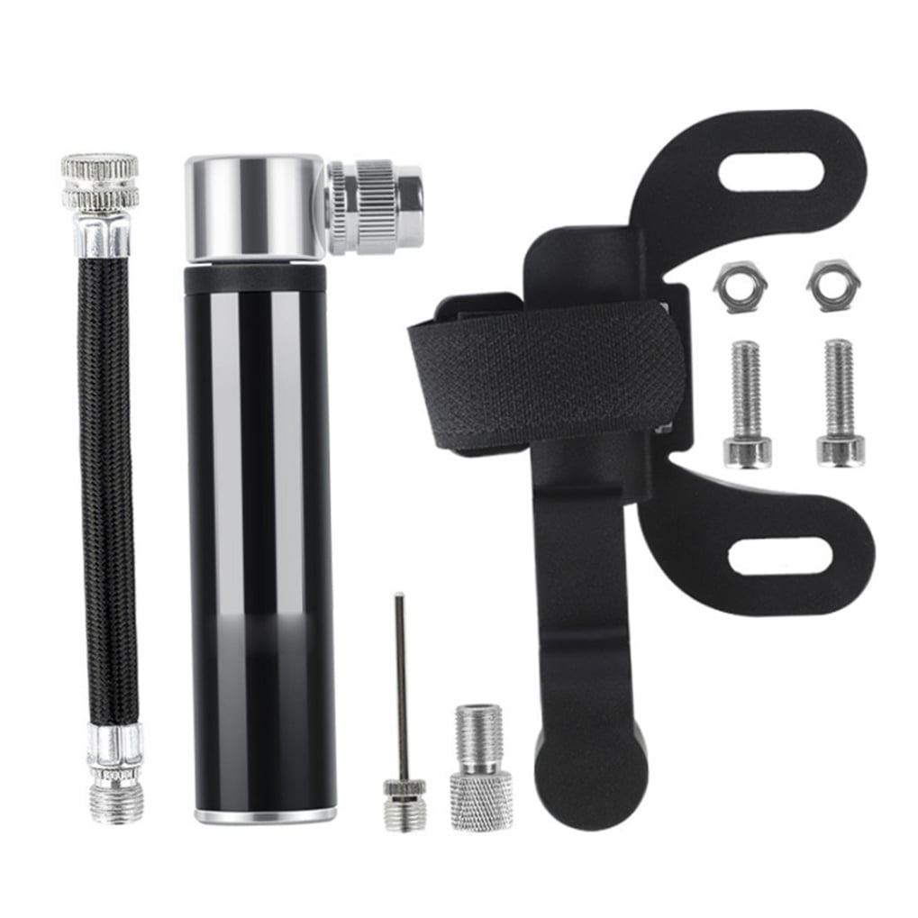 1 Set Mini Portable Bicycle Air Pump for Cycling and Outdoor Activities, 4.7x2.9in