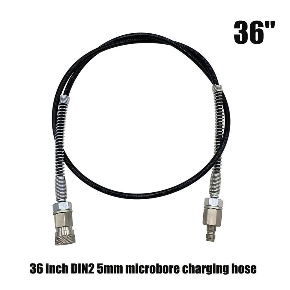 DN2 Microbore Hose for Air Fill Station Charging Adaptor, 36"