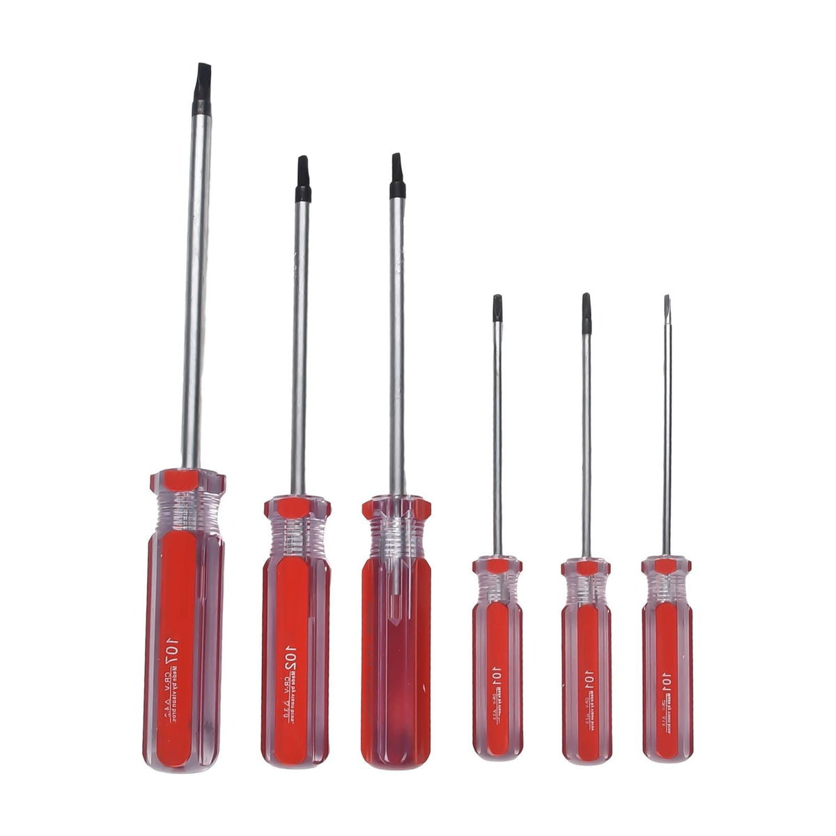 6Pcs Triangle Screwdriver Set, Triangle Drive Screw Removal Repair Tool, 1.8-4.2mm