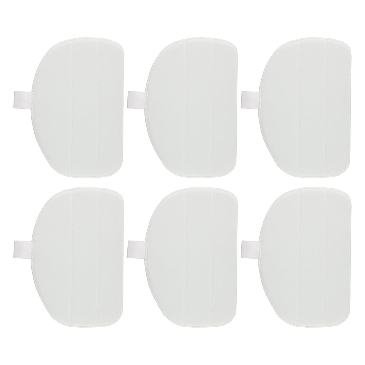 6 Pack Mop Pads Compatible with Leifheit CleanTenso Power 2.0 Steam Vacuum Cleaner Replacement Mopping Pads Sweeper Parts