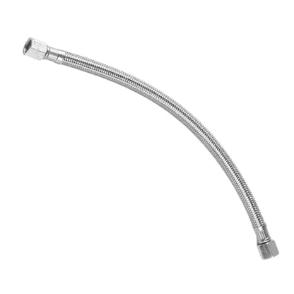 1Pc Air Compressor Flexible Hose Stainless Steel Air Pump Check Valve Connecting Tube, 350mm