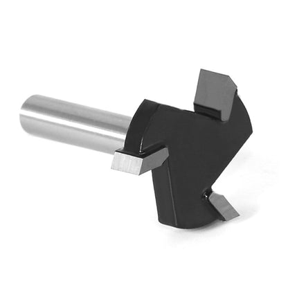 CNC Spoilboard Surfacing Router Bit, Durable Carbide Tipped Tool, Quarter Inch Shank