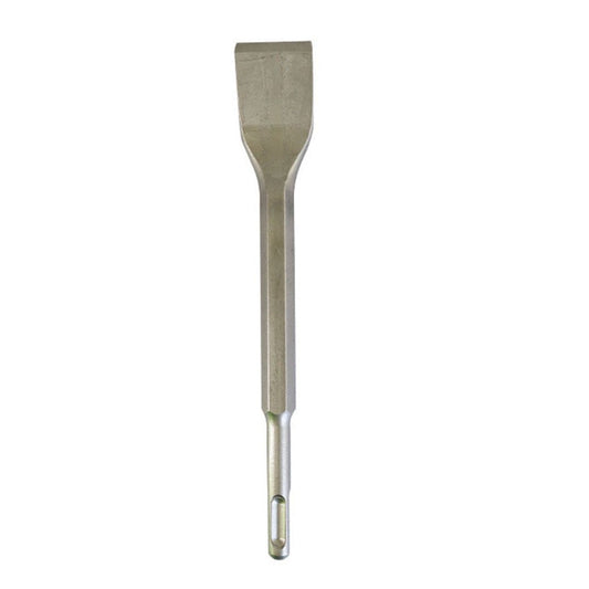 1Pc SDS Plus Curved Chisel Bit Round Shank Carbon Steel Electric Hammer Drill Bit for Concrete Masonry Tile, 14x200x30mm