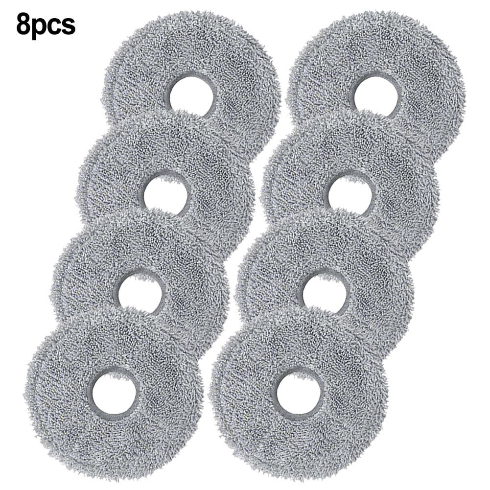 8Pcs Mop Pads Replacement Parts Compatible with L10 Ultra, L10S Pro, L10S