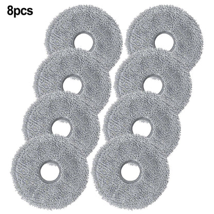 8Pcs Mop Pads Replacement Parts Compatible with L10 Ultra, L10S Pro, L10S