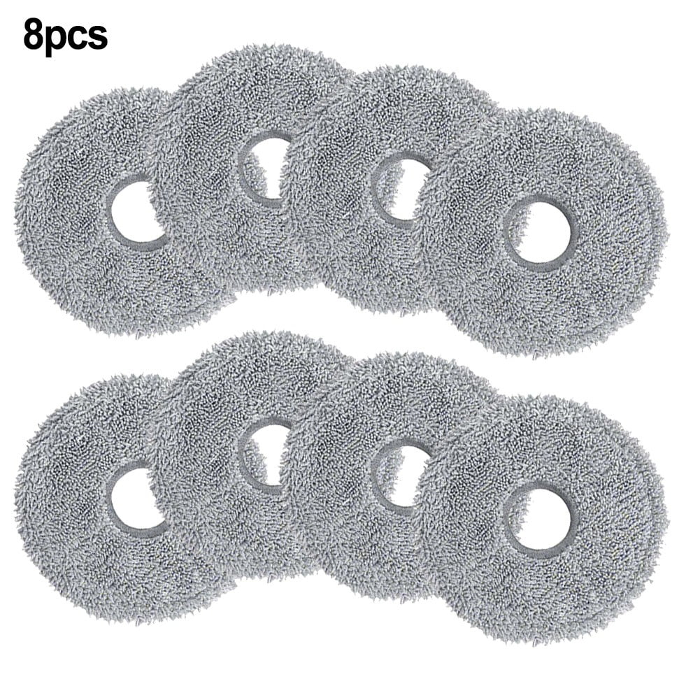 8Pcs Mop Pads Replacement Parts Compatible with L10 Ultra, L10S Pro, L10S