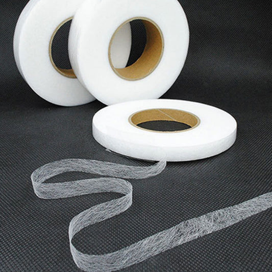 1 Roll No Sew Hemming Tape, strong iron on adhesive fabric tape for quick clothing repairs and DIY crafts, One Size