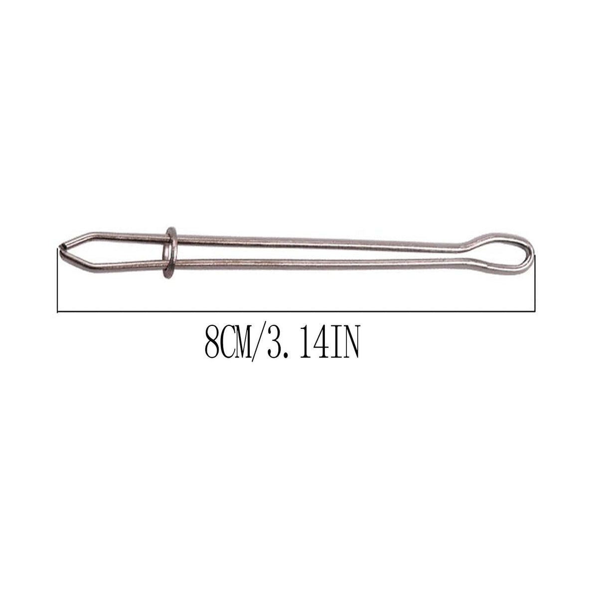 5Pcs Metal Drawstring Threader, Bodkin Rope Threader Clip, Sewing Puller Tool Set for Hoodie Sweatpant Coats Pants Elastic Replacement, Silver