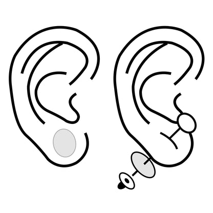 Earring Stickers for Heavy Earring Ear Stickers for Split Earlobes Earring Lobe Support Patches Protectors Stickers for Earring