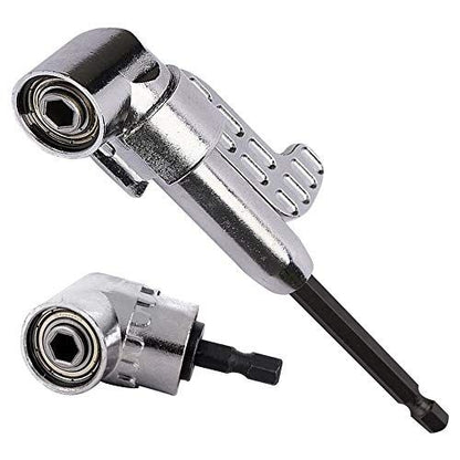 105 Degree Right Angle Drill Extension Hex Shank Magnetic Socket Right Angle Screwdriver Attachment Power Drill Adapters