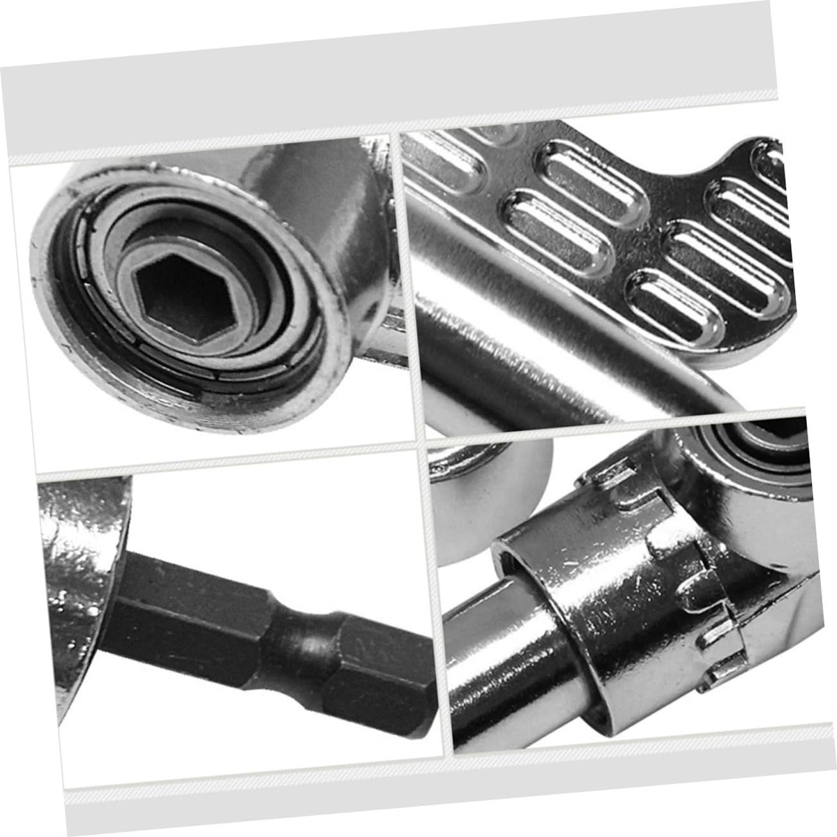 105 Degree Right Angle Drill Extension Hex Shank Magnetic Socket Right Angle Screwdriver Attachment Power Drill Adapters
