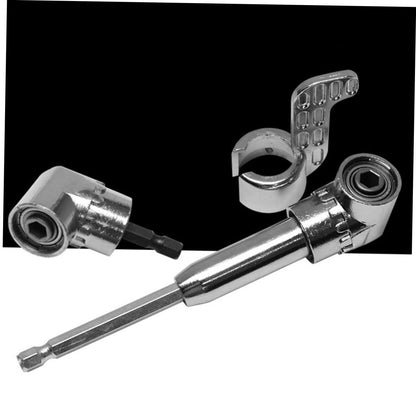 105 Degree Right Angle Drill Extension Hex Shank Magnetic Socket Right Angle Screwdriver Attachment Power Drill Adapters