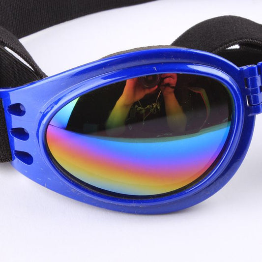 Pet Polarized Eye Protection Sunproof Accessories Dog Sunglasses Small Breed Uv Windproof Sun Glasses Goggles Adjustable Folding