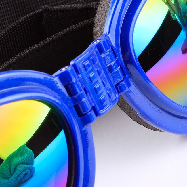 Pet Polarized Eye Protection Sunproof Accessories Dog Sunglasses Small Breed Uv Windproof Sun Glasses Goggles Adjustable Folding