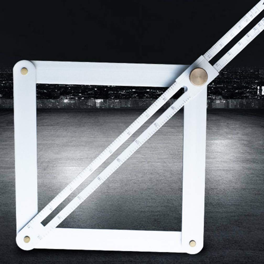 Woodworking floor angle divider, angle measuring ruler, aluminum alloy protractor, angle probe measuring tool