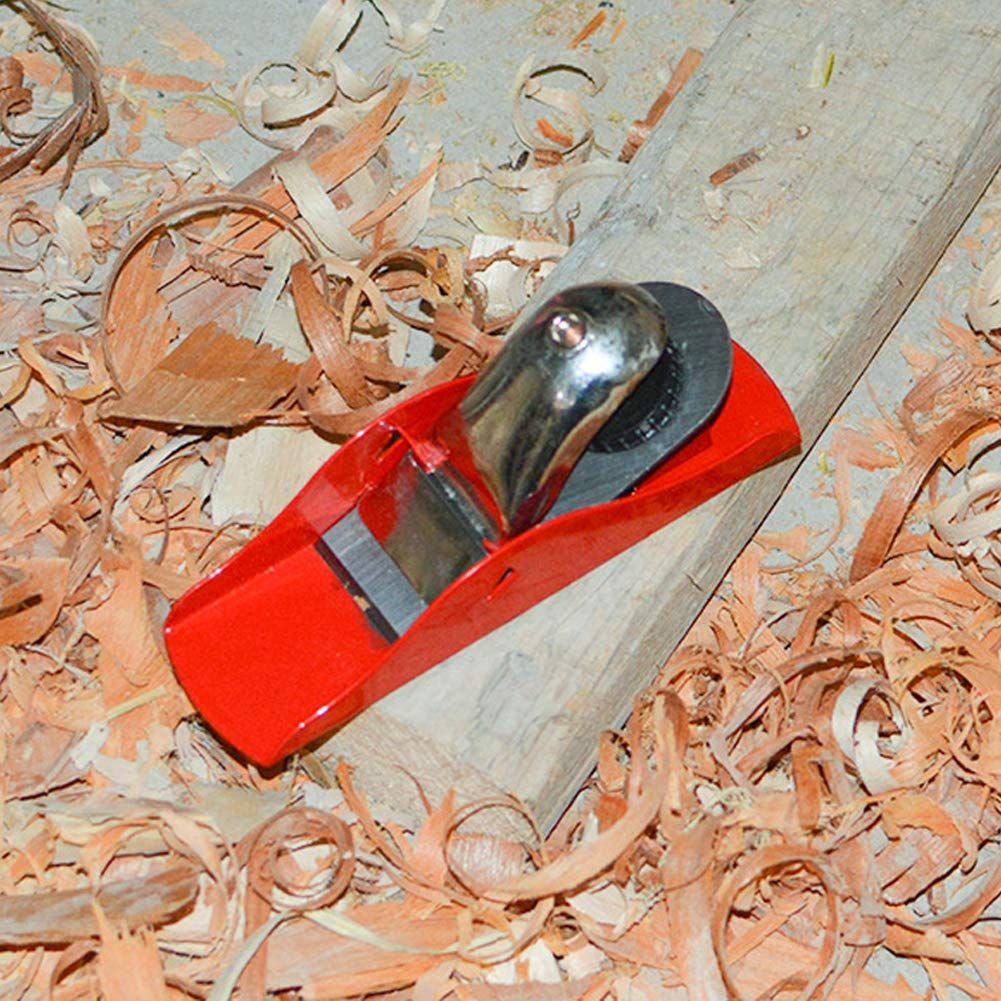 Mini Hand Planer Small Trimming Planer Woodworking Pocket Plane Hand Plane with Blade Adjustable Block Plan