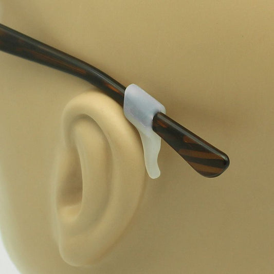 Anti-Slip Eyeglass Ear Grips Hook, 2 Pairs Eyeglasses Temple Tips Sleeve Retainer，Glasses Stoppers Ear Grip Hooks Durable