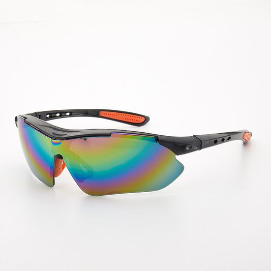Sports Sunglasses with Polarized Lenses, Men's Outdoor Cycling Fishing Bicycling Climbing Driving （3pcs）