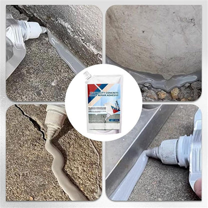 Heavy-Duty Concrete Crack Repair Adhesive, 200/500g, Quick Drying Adhesive Outdoor, Concrete Outdoor Waterproof, Crack Repair Sealant