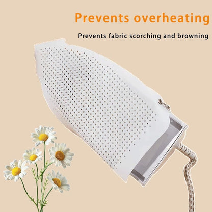 Universal Iron Protective Cover Shield, Iron Covers, Electric Irons Clothes Protector When Ironing - Prevents Burn, Sticking, Easy Installation Sole Plate Accessory