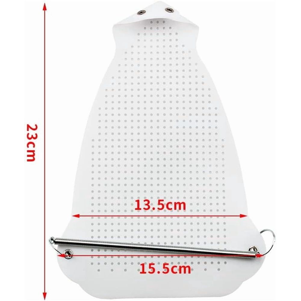 Universal Iron Protective Cover Shield, Iron Covers, Electric Irons Clothes Protector When Ironing - Prevents Burn, Sticking, Easy Installation Sole Plate Accessory