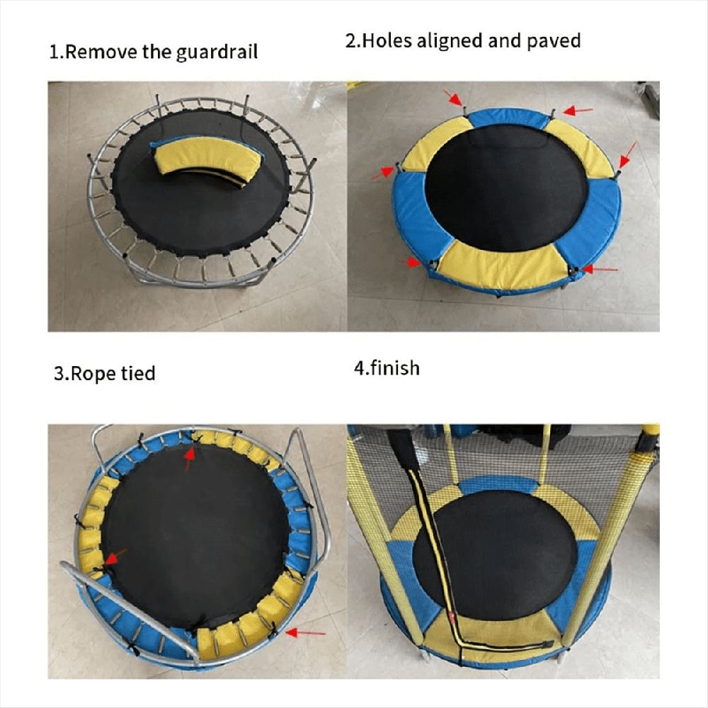 Trampoline Pad,55inch Replacement Trampoline Pad,Trampoline Spring Cover, Guard Spring Protective Cover