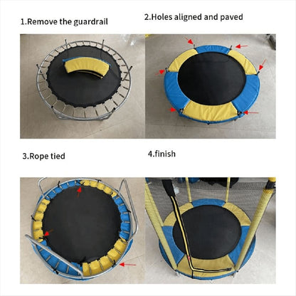 Trampoline Pad,55inch Replacement Trampoline Pad,Trampoline Spring Cover, Guard Spring Protective Cover