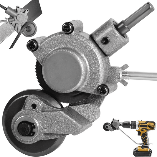 Electric Drill Plate Cutter - Efficient Metal Shears Attachment for Effortless Cutting of Iron, Steel, Copper, Aluminum