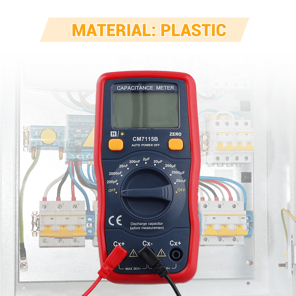 Digital Capacitor  Test Capacitance Meter Digital Capacitance Meter No Discharge Capacitance Meter