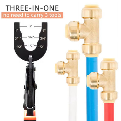 Push-Fit Disconnect Tong Tool for Easily Removing Push-to-Connect