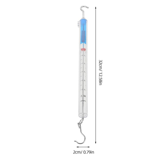 Hang Tube  Scale with Clear Calibration Marks for Precise and Force Measurement