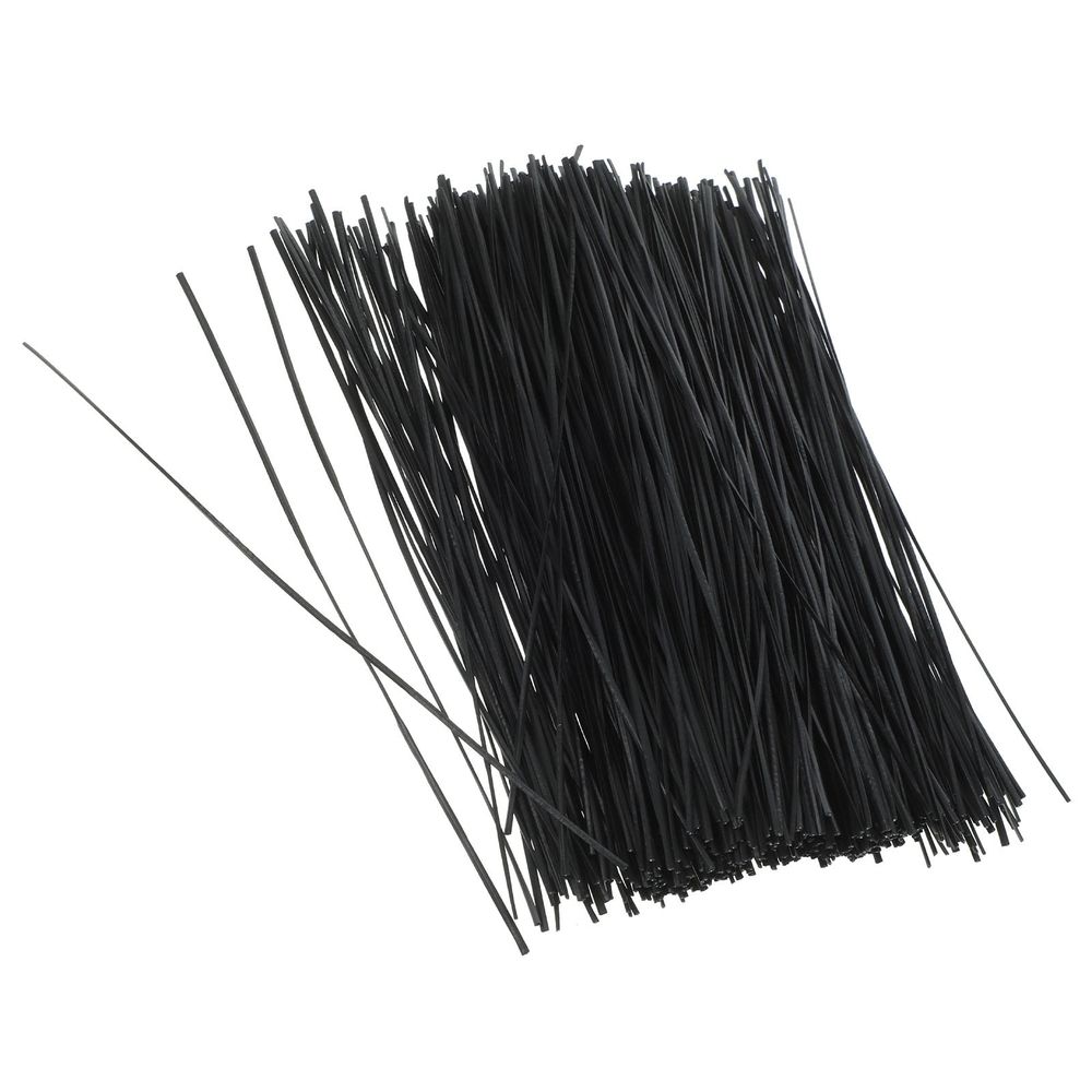 1000- Black Reusable Cable Ties for Garden, me Organization, Cord Management, and Tool Bundl