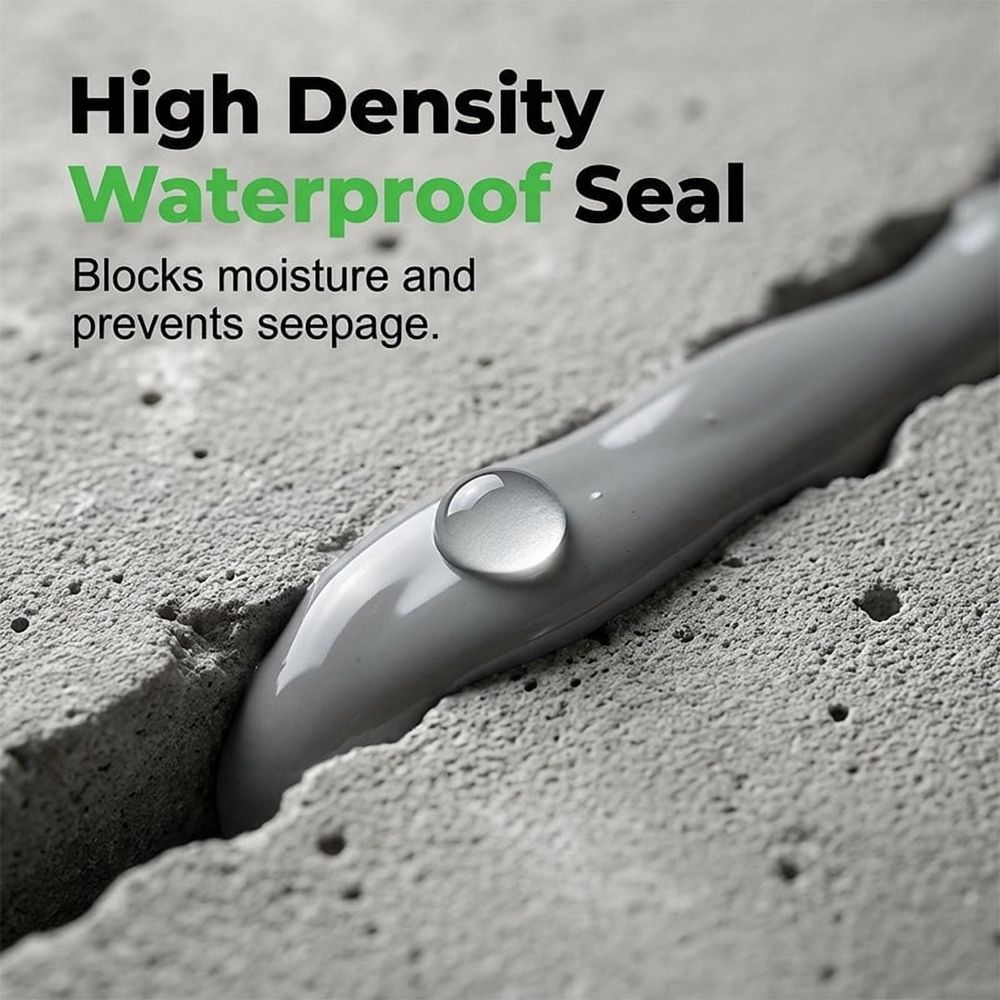Concrete Crack Sealant 100ml, Waterproof Repair Filler, Quick Dry Agent for Outdoor Driveway and Patio Surfaces