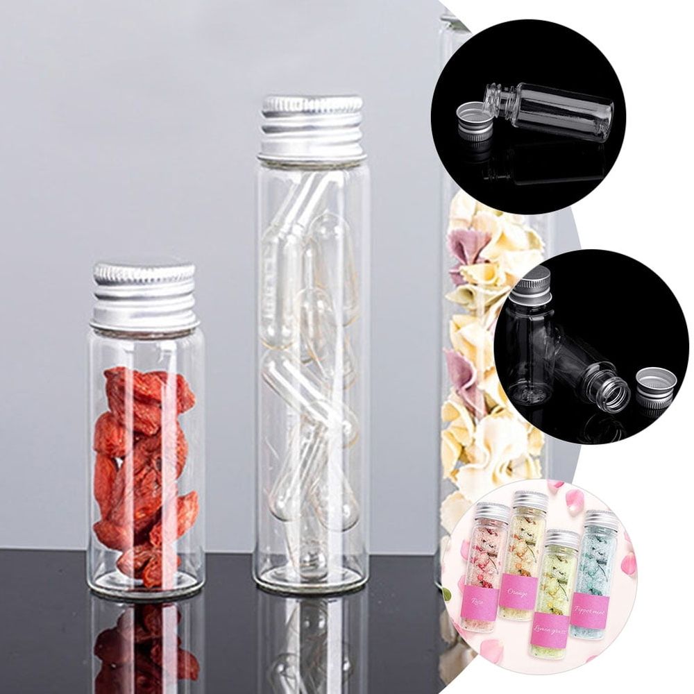 Plastic Storage Tubes, and Safe, for Home and Cage Use, 30Pcs