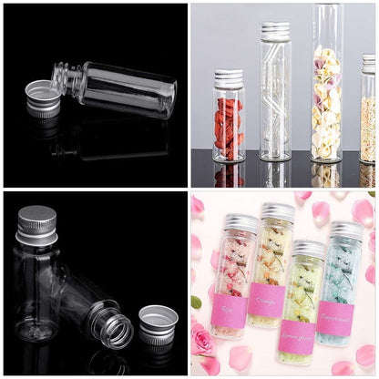 Plastic Storage Tubes, and Safe, for Home and Cage Use, 30Pcs