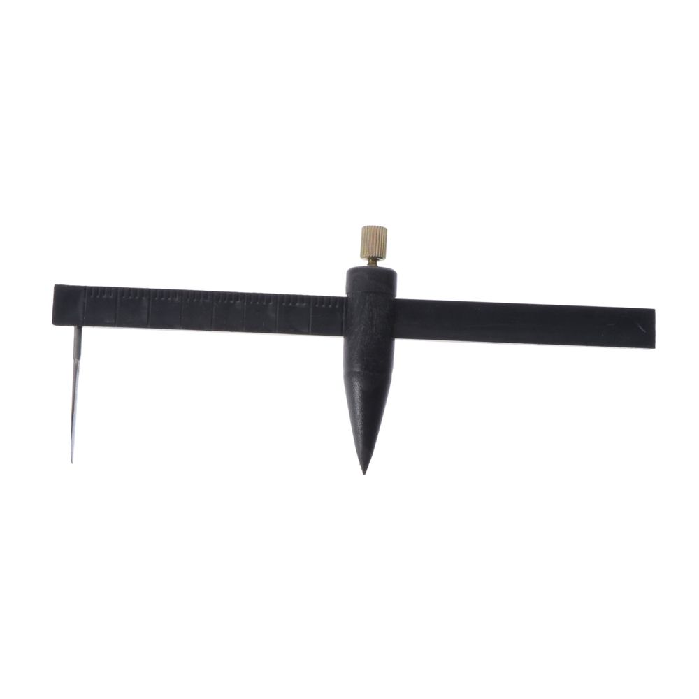 DIY Circle Cutter Pottery Tool Black Durable Accurate for Art Crafts