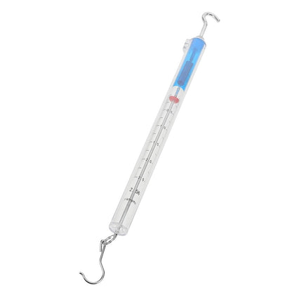 Hanging Tube Spring Scale with Clear Calibration Markings for Precise and Force Measurement