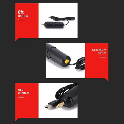 Mini Drill for Jewelry Making, Electric USB Drill Set with 10 0.8 to 1.2mm Drill Bits for Resin Casting Drilling