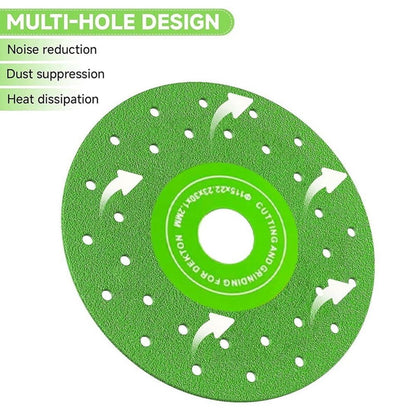 4-1/2" Tile Cutting Disc for Angle Grinder, Porcelain/Glass/Ceramic//Marble, 7/8" Arbor-6 Pack