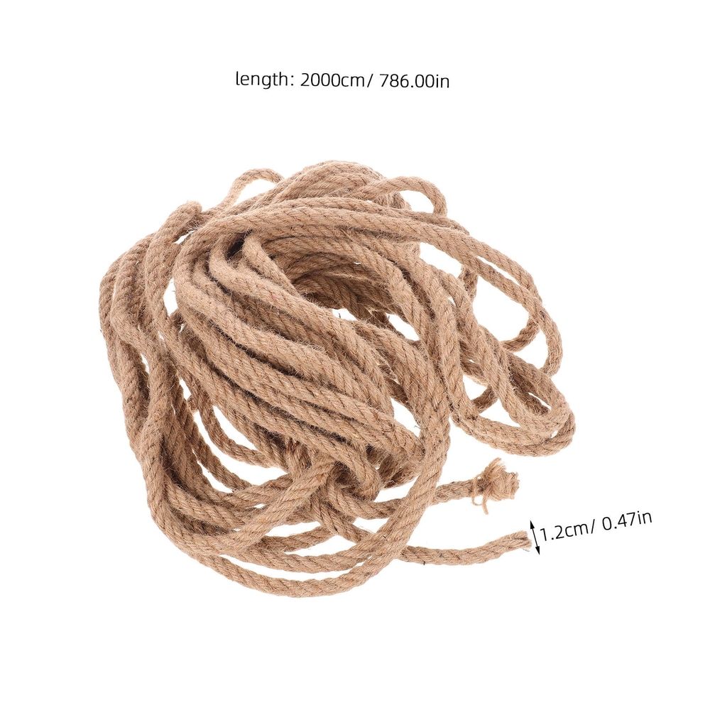Thick Light Brown Packing Rope with Anti- for Secure Bundling and Heavy-Duty Use