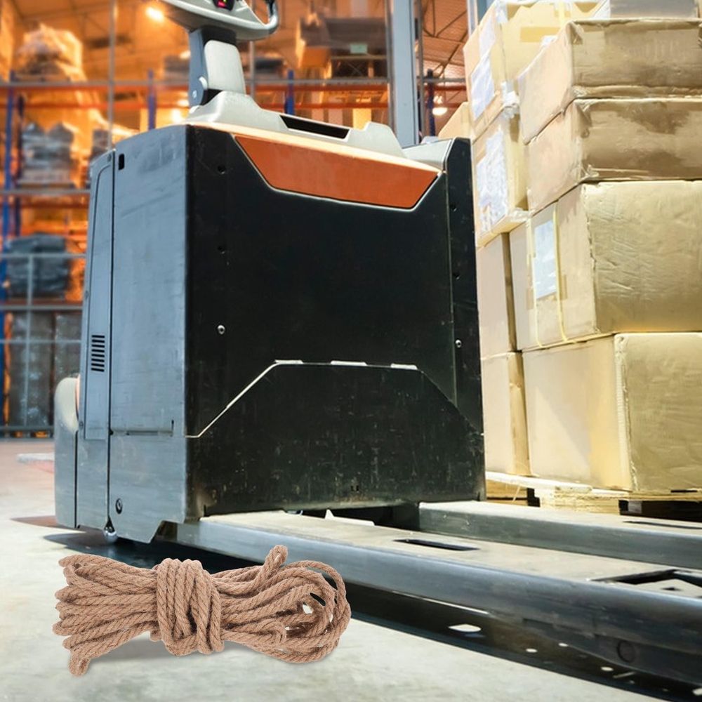 Thick Light Brown Packing Rope with Anti- for Secure Bundling and Heavy-Duty Use