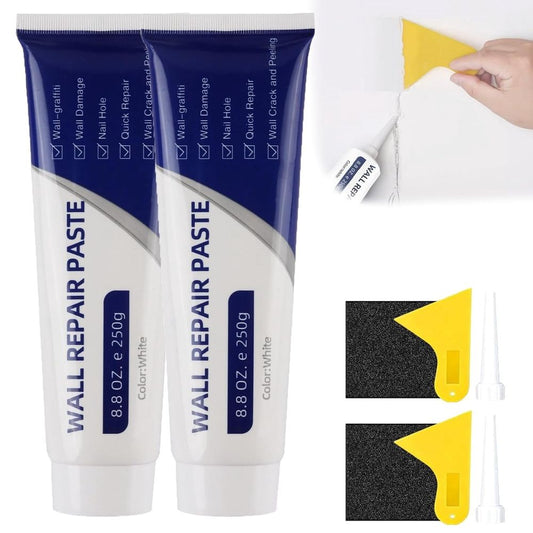 Efficient Drywall Repair Kit with Scraper, 2026 New Quick Drying Wall Mending Agent for Holes and Cracks Multi-Functional Drywall Patch Paste for Home Fix