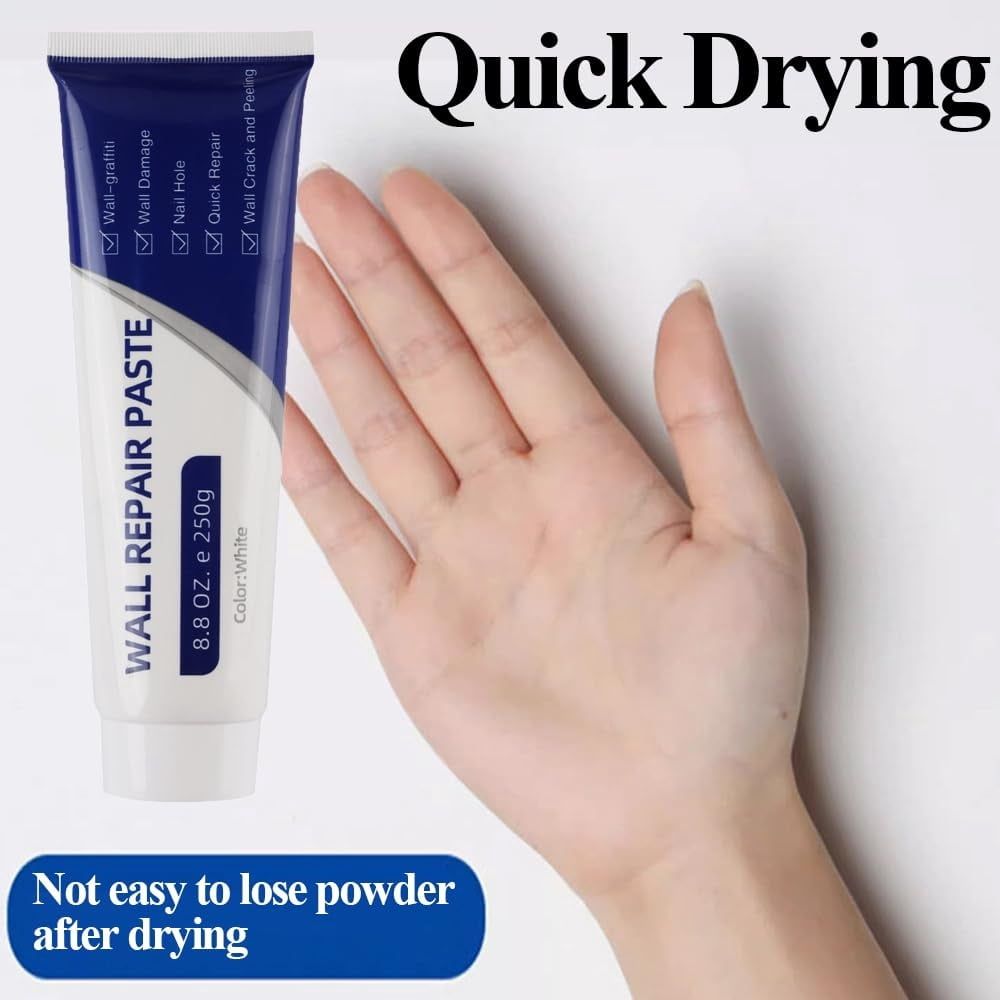 Efficient Drywall Repair Kit with Scraper, 2026 New Quick Drying Wall Mending Agent for Holes and Cracks Multi-Functional Drywall Patch Paste for Home Fix
