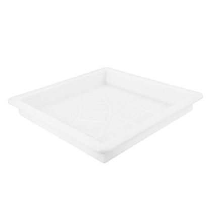 Durable White Polypropylene Concrete Mold for Pathway Stones with Convenient Brick Template