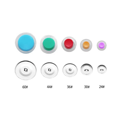 Cover Button Kit with 5 Different Size Buttons & Tools, DIY Fabric Maker, 100 Sets Tools