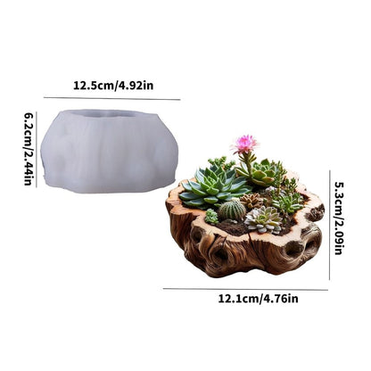 Flexible Silicone Resin Mold For Creative Cement Concrete Projects And Artistic Home Gifts