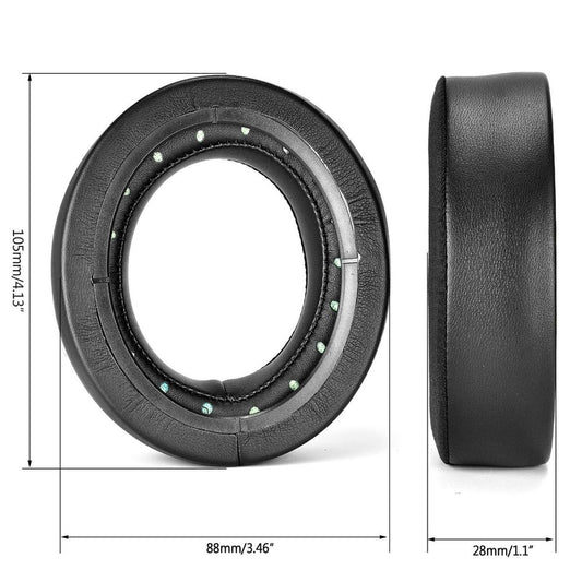 Replacement Skin-friendly Velvet Ear Pads for HS50 HS60 HS70 Headphones Soft Foam Ear Cushions
