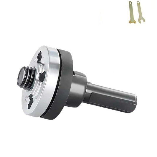 Angle Grinder Connector Set 5Pcs, Drill Angle Grinder Attachment, Polishing and Grinding Adapter Kit for Versatile Cutting Metalwork Woodworking