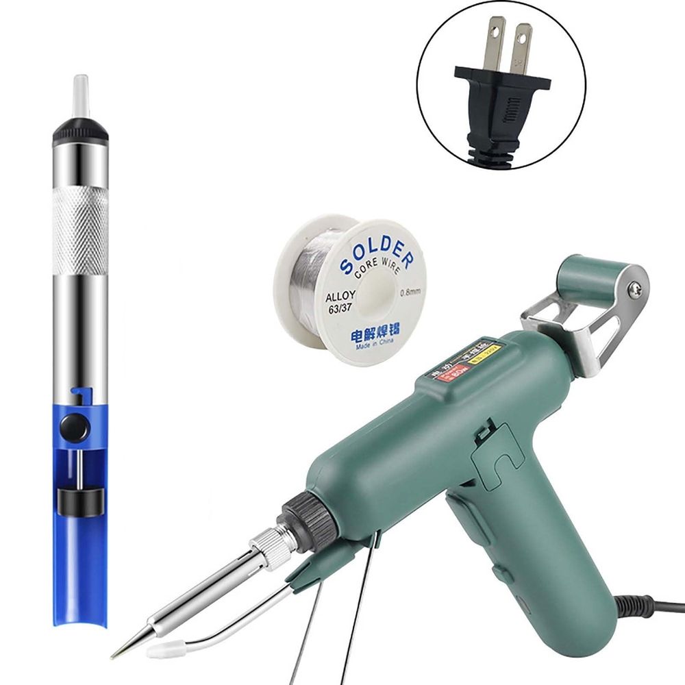 Us Standard 80W Automatic Feed Electric Soldering Gun Tool