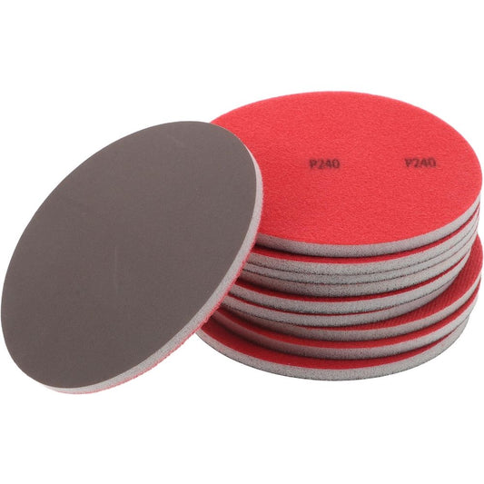 20-Piece Bowling Sanding and Polishing Pad Set with Red Buffing Pads for Smooth, Efficient Maintenance